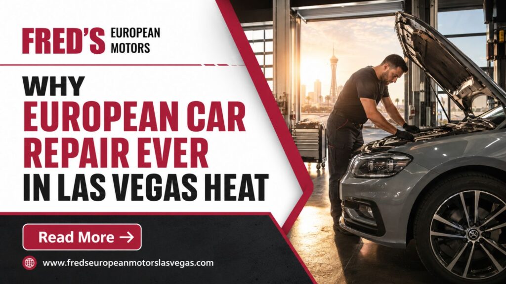 Why Specialized European Car Repair Matters More Than Ever in Las Vegas Heat