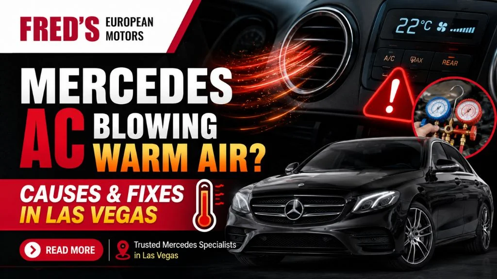 Why Is My Mercedes-Benz AC Blowing Warm Air?
